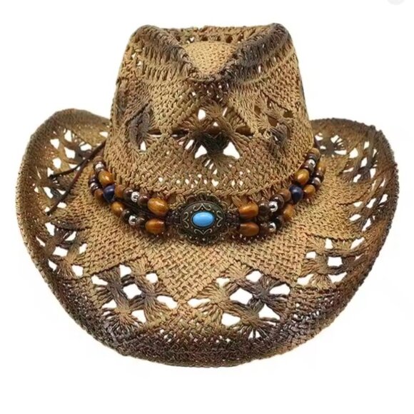 Cowgirl / Cowboy Summer Concert Hat - Picture 4 of 4